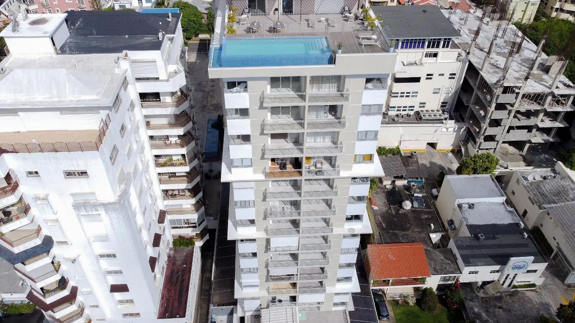聖多明哥Luxe Studio Apt Infinity Pool Panoviews 100Mbwifi别墅 多米尼加共和国